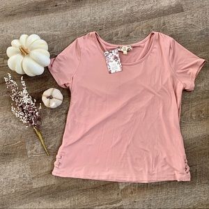BUNDLE 3 FOR $15 Pink Super Soft T-shirt